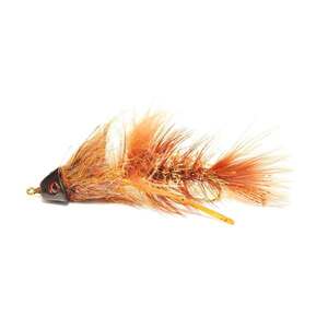 Roundrocks Sculpinator Streamer Fly - Brown, Size 6
