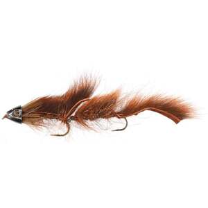 Roundrocks Rust Squirrel Bait Streamer Fly - Size 10