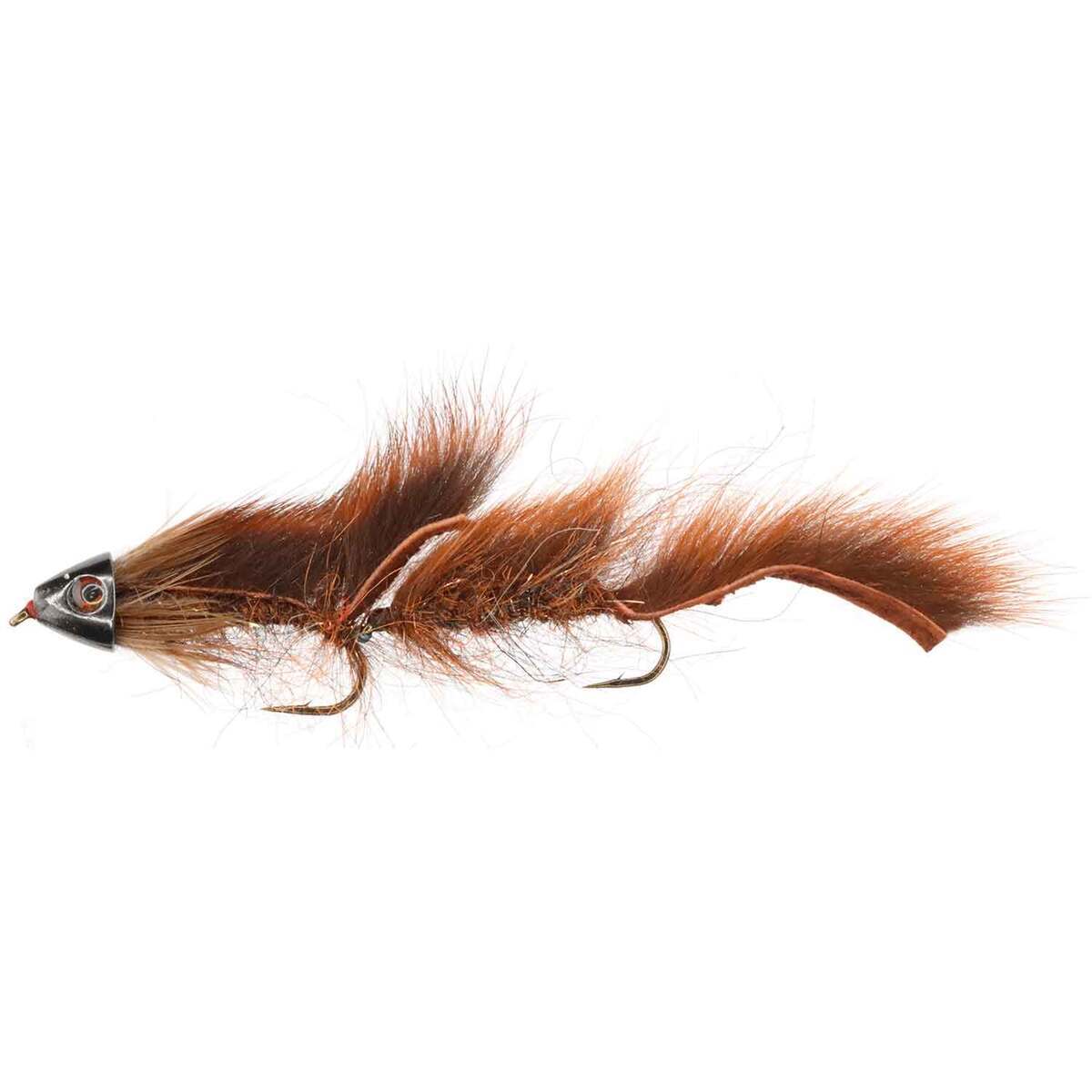 RoundRocks Squirrel Bait Streamer - Rust, Size 10 - Rust 10 RoundRocks Squirrel Bait Streamer - Rust, Size 10 - Rust 10
