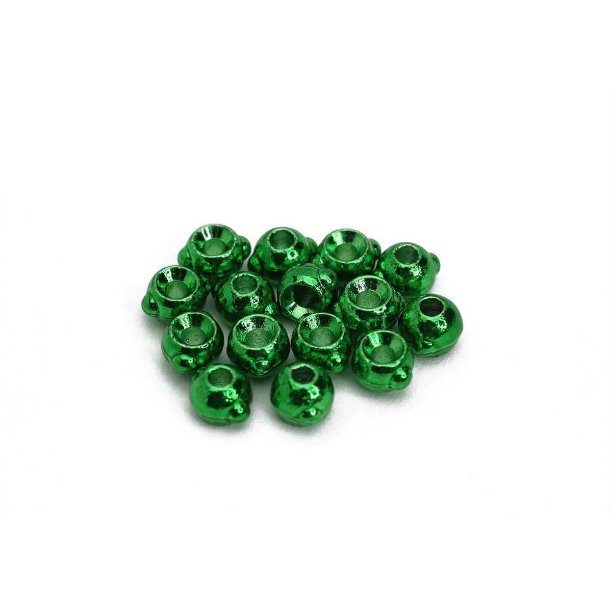 RoundRocks Tungsten Nymph Fly Tying Eyes - Green, 2.4mm, 15pk ...