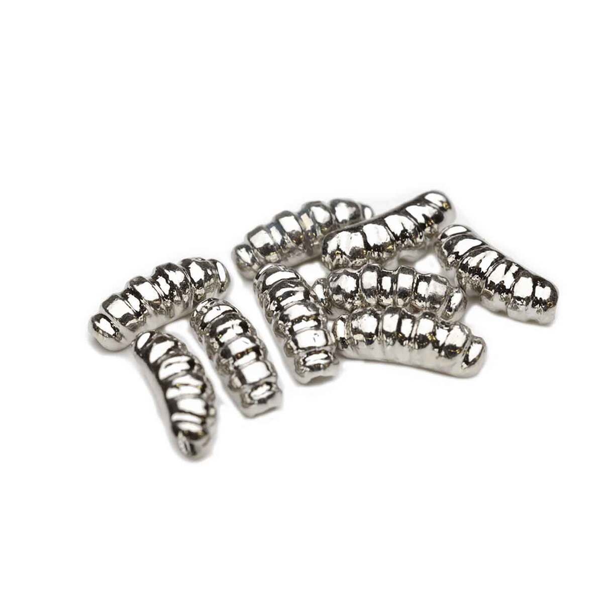 RoundRocks Tungsten Scud and Czech Nymph Body - Silver Large ...