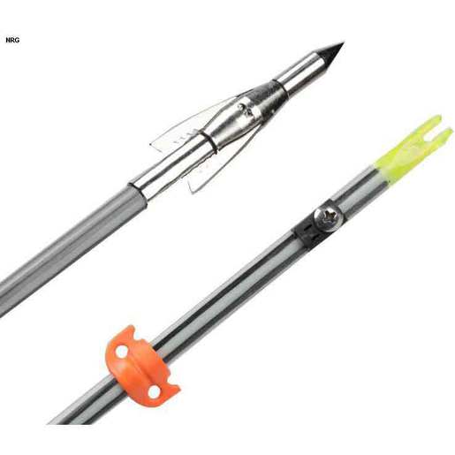 RPM Turbo Bowfishing Arrow with AMS Slide - Gray