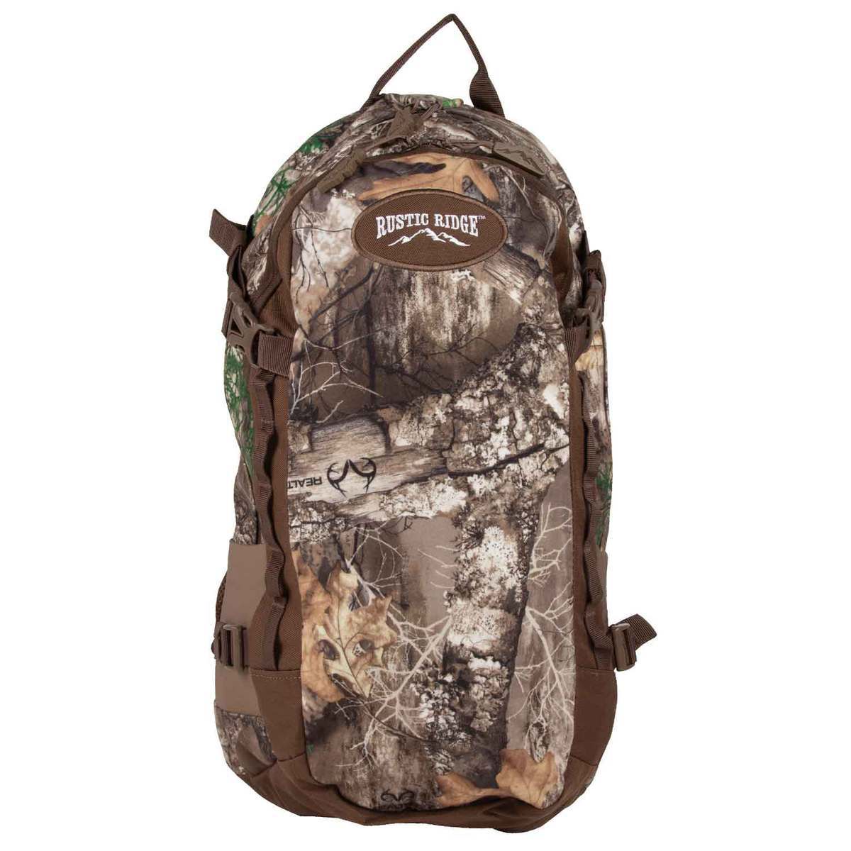 Rustic Ridge 2000 Camo 32 Liter Hunting Pack - Realtree Edge - Camo One ...