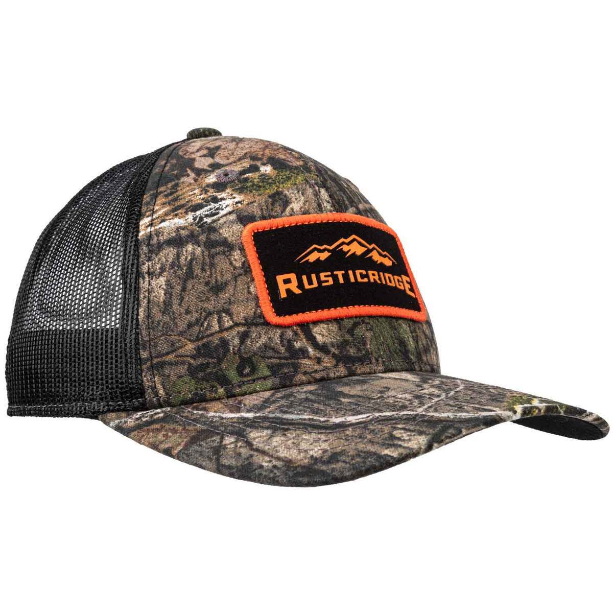 Rustic Ridge Mossy Oak Country DNA Mountain Patch Mesh Adjustable Hat ...