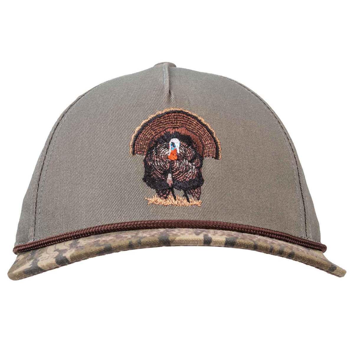Rustic Ridge Unisex Struttin' Tom Camo Adjustable Hat - Olive/Mossy Oak ...
