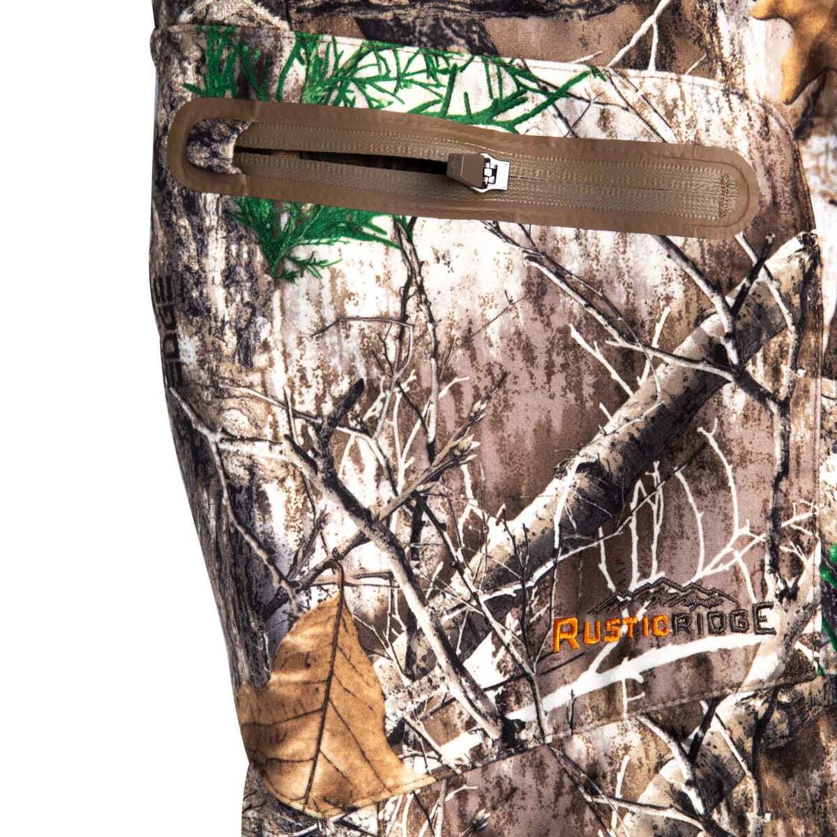 Rustic Ridge Youth Realtree Edge Insulated Rain Hunting Pants Rustic Ridge Youth Realtree Edge Insulated Rain Hunting Pants