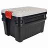 Rubbermaid Action Packer 24 Gallon Lockable Storage Box - Black/Grey