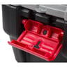 Rubbermaid Action Packer 8 Gallon Lockable Storage Box - Black/Grey