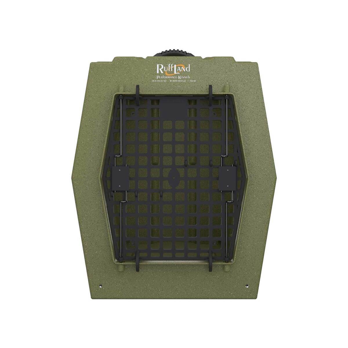 Ruffland Single Door Dog Kennel - OD Green | Sportsman's Warehouse