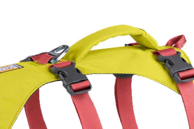 Ruffwear Flagline Dog Harness With Handle - Medium - Lichen Green - Green Medium Ruffwear Flagline Dog Harness With Handle - Medium - Lichen Green - Green Medium
