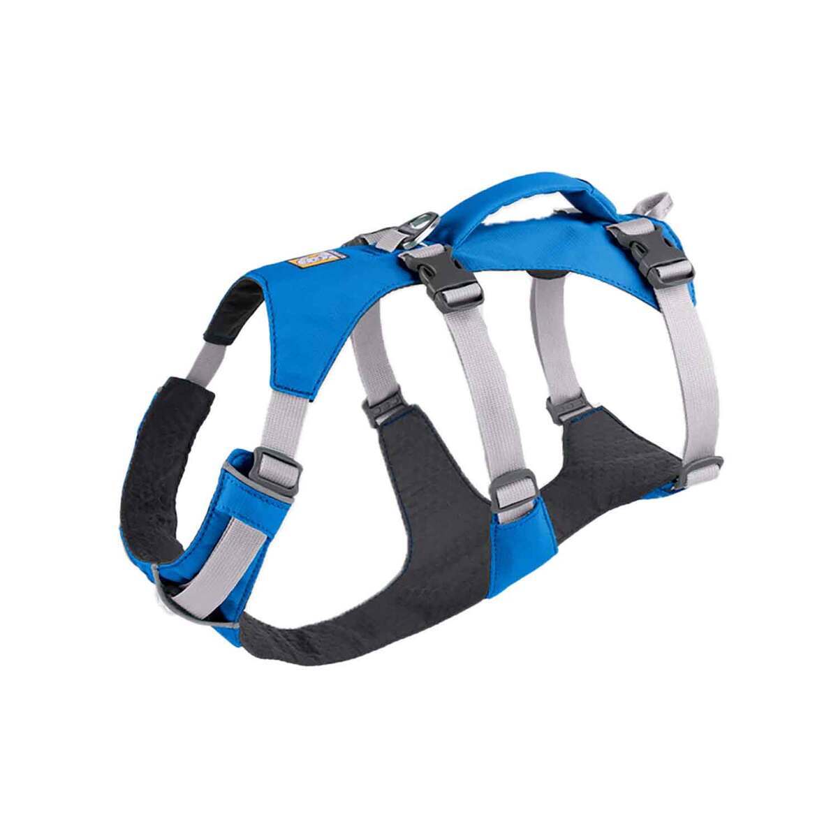 Ruffwear Flagline Dog Harness With Handle - Small - Blue - Blue Small Ruffwear Flagline Dog Harness With Handle - Small - Blue - Blue Small