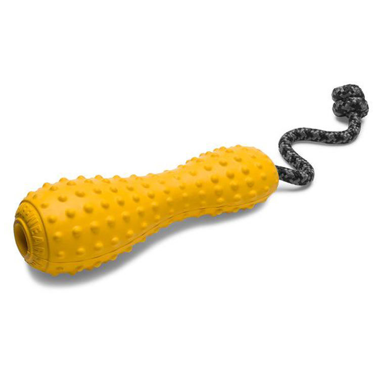 Ruffwear Gourdo Rubber Throw Toy - Dandelion Yellow - Dandelion Yellow Large 2.5in x 8in Ruffwear Gourdo Rubber Throw Toy - Dandelion Yellow - Dandelion Yellow Large 2.5in x 8in