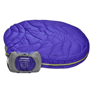 Ruffwear Highlands Dog Sleeping Bag - Huckleberry Blue - Medium Ruffwear Highlands Dog Sleeping Bag - Huckleberry Blue - Medium