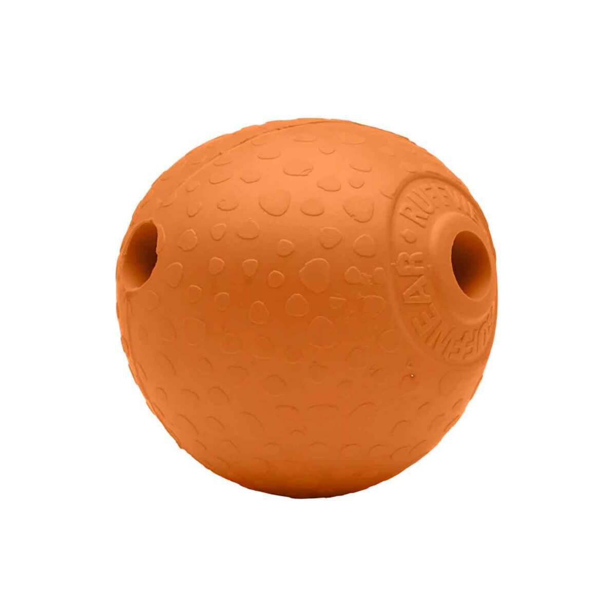 Ruffwear Huckama Rubber Throw Dog Toy - Campfire Orange - Orange Ruffwear Huckama Rubber Throw Dog Toy - Campfire Orange - Orange