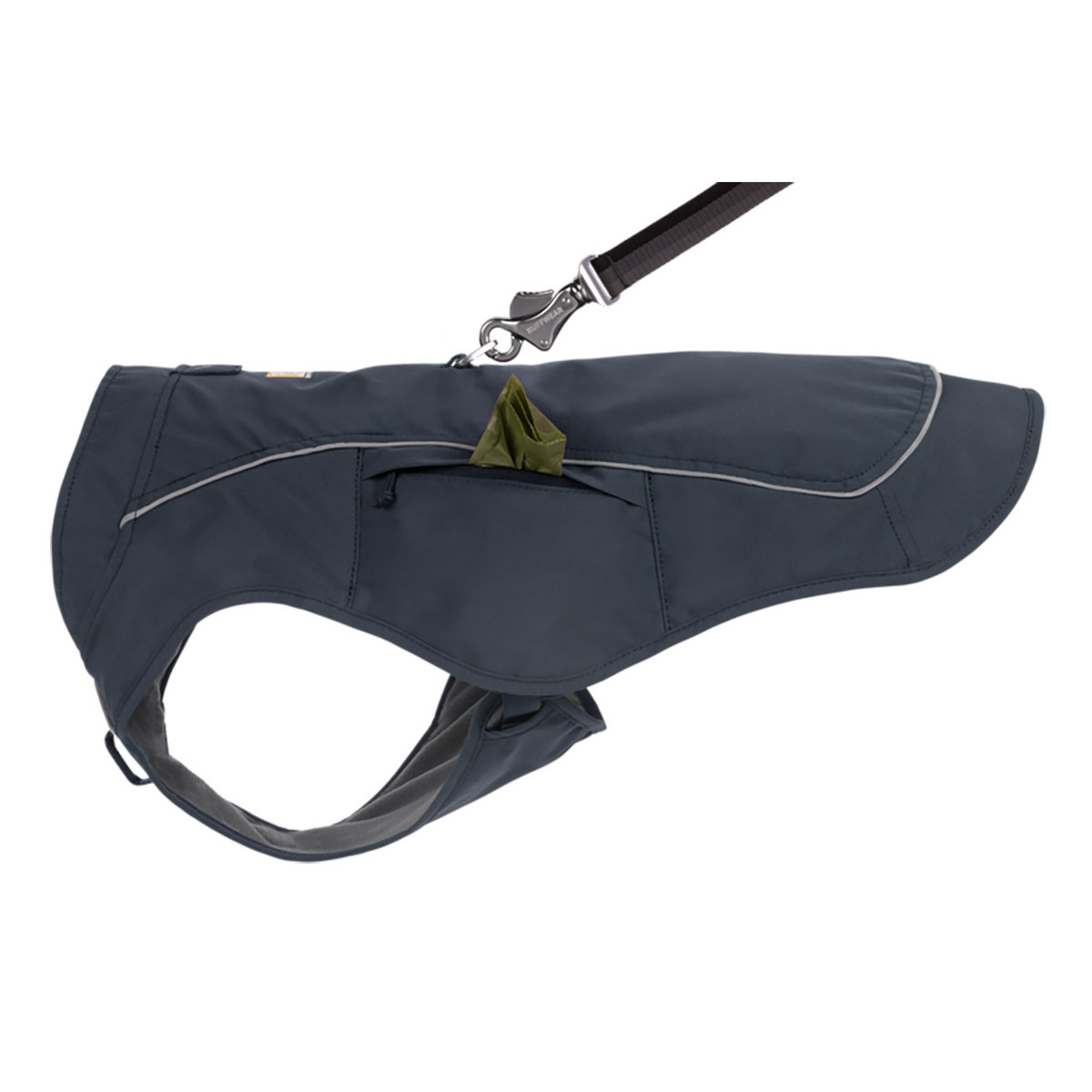 Ruffwear Overcoat Fuse Jacket and Harness Combo - Basalt Gray - Large - Basalt Gray Large Ruffwear Overcoat Fuse Jacket and Harness Combo - Basalt Gray - Large - Basalt Gray Large