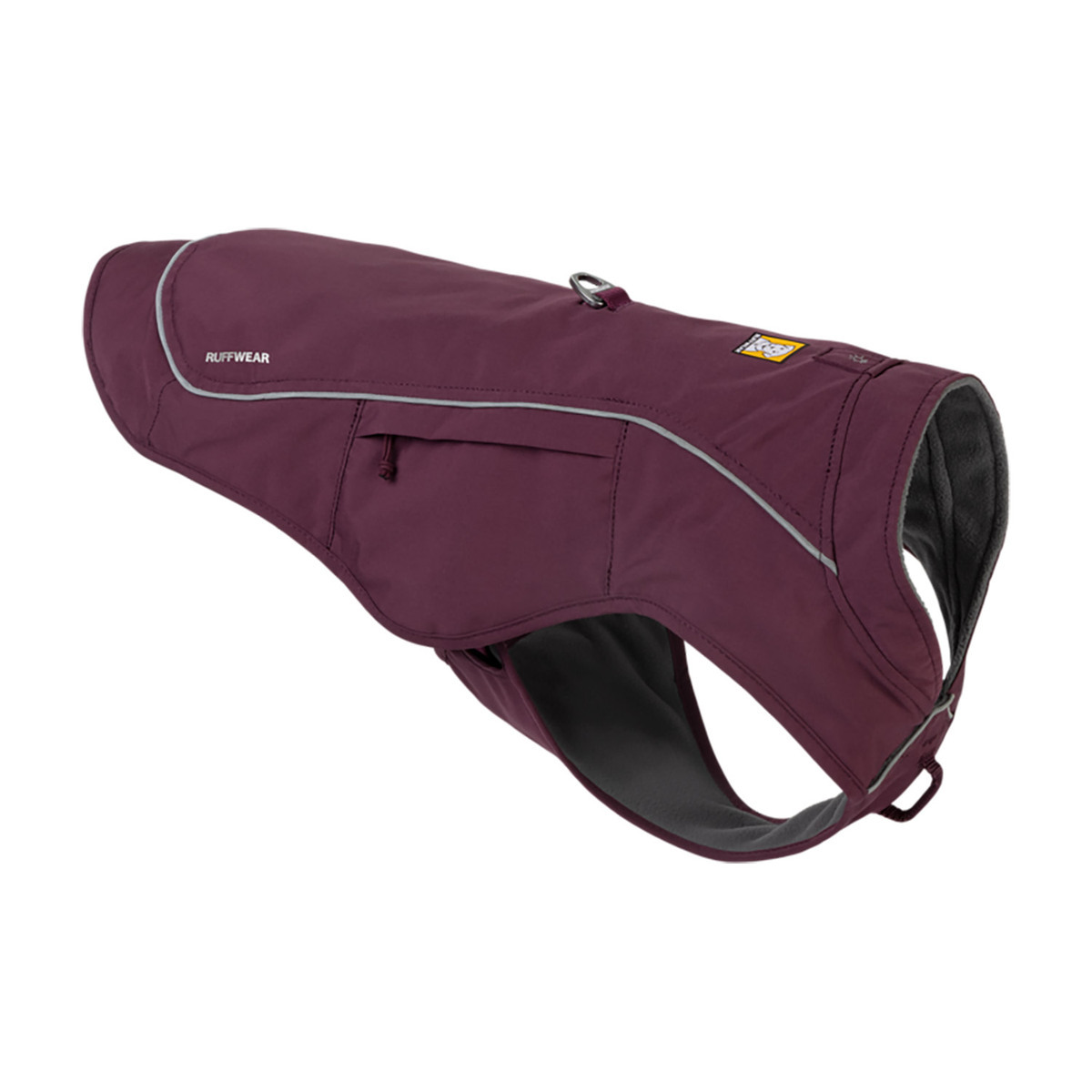 Ruffwear Overcoat Fuse Polyester Jacket and Harness Combo - Purple Rain - Medium - Purple Rain Medium Ruffwear Overcoat Fuse Polyester Jacket and Harness Combo - Purple Rain - Medium - Purple Rain Medium