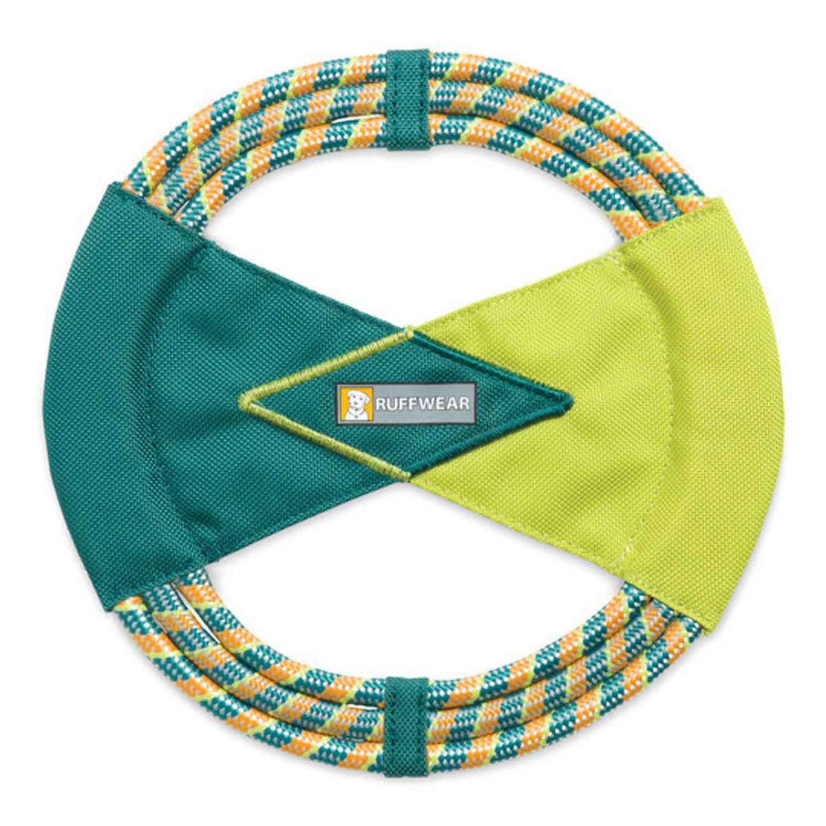 Ruffwear Pacific Ring Toy - Tumalo Teal - Tumalo Teal 10.6in Diameter Ruffwear Pacific Ring Toy - Tumalo Teal - Tumalo Teal 10.6in Diameter