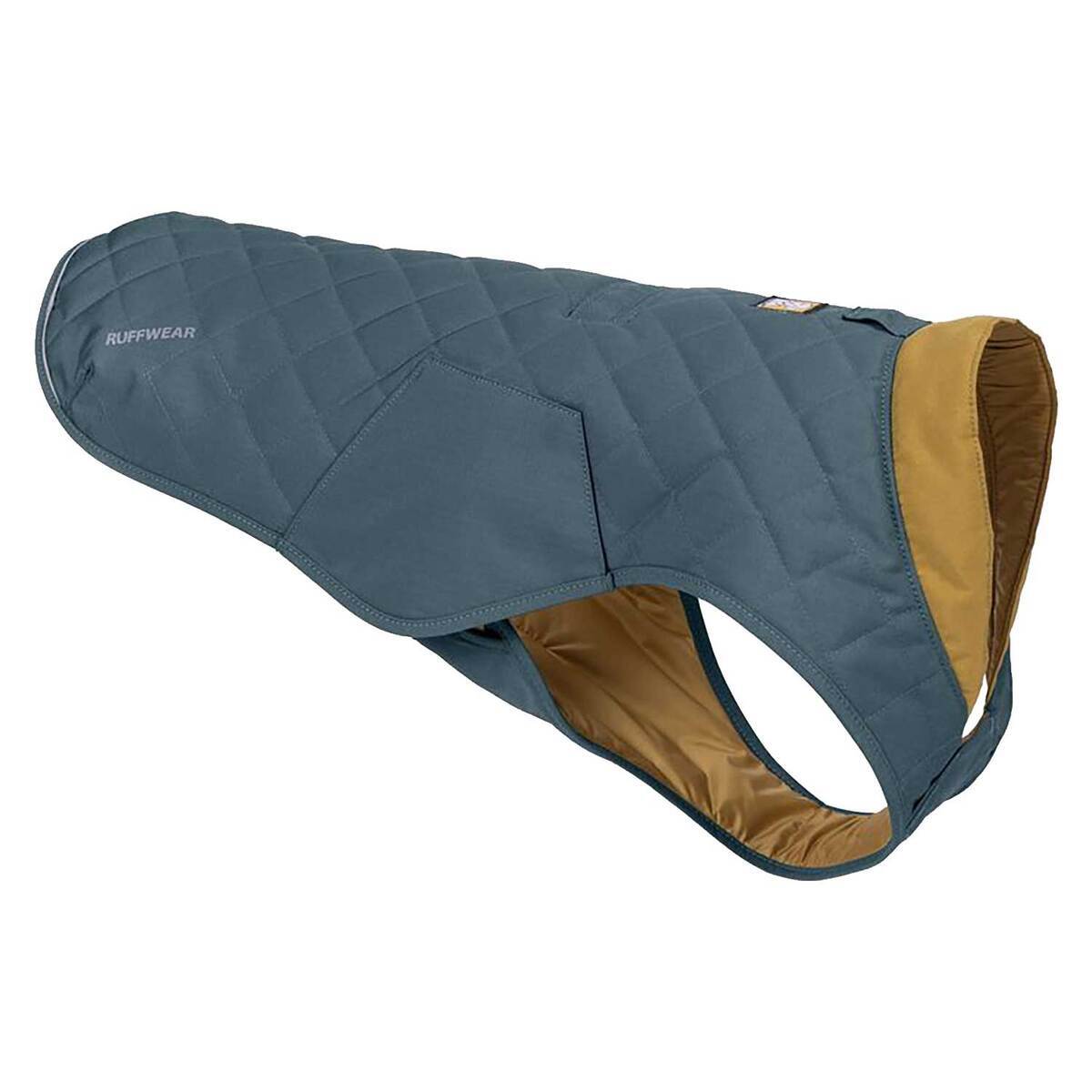 Ruffwear Stumptown Polyester Dog Jacket - Large - Blue Large Ruffwear Stumptown Polyester Dog Jacket - Large - Blue Large