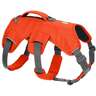Ruffwear Web Master Dog Harness With Handle - Large/X-Large - Blaze Orange Large/X-Large