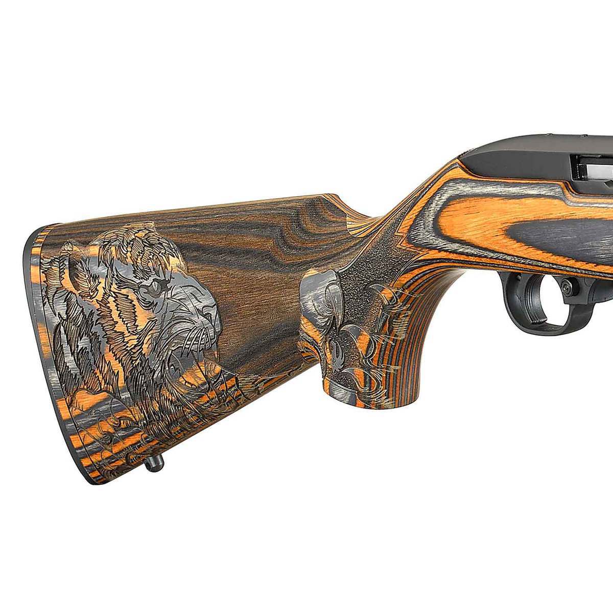 Ruger 10/22 Carbine Royal Bengal Tiger Black Semi Automatic Rifle - 22 Long Rifle Ruger 10/22 Carbine Royal Bengal Tiger Black Semi Automatic Rifle - 22 Long Rifle