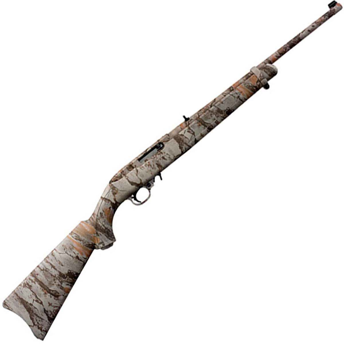 Ruger 10/22 Carbine Natural Gear Camouflage Semi Automatic Rifle - 22 Long Rifle - 18.5in - Camo Ruger 10/22 Carbine Natural Gear Camouflage Semi Automatic Rifle - 22 Long Rifle - 18.5in - Camo