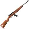 Ruger 10/22 Carbine Satin Black Semi Automatic Rifle - 22 Long Rifle - 18.5in - Brown