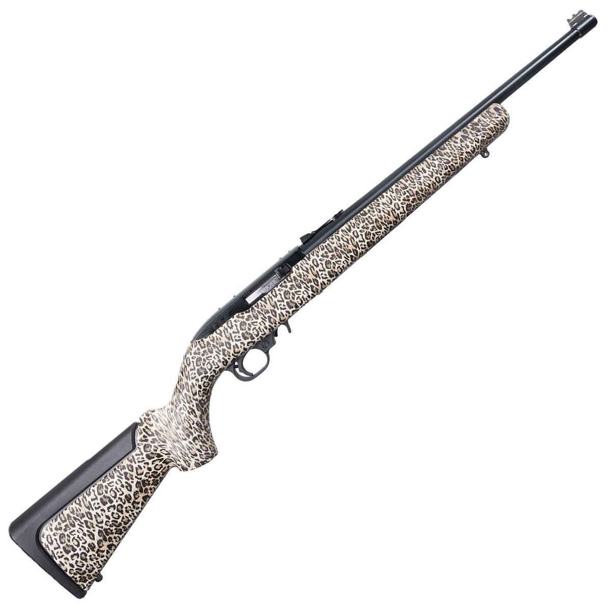 Ruger 10/22 Compact Leopard Blued Semi Automatic Rifle - 22 Long Rifle - 10+1 Rounds - Camo Ruger 10/22 Compact Leopard Blued Semi Automatic Rifle - 22 Long Rifle - 10+1 Rounds - Camo