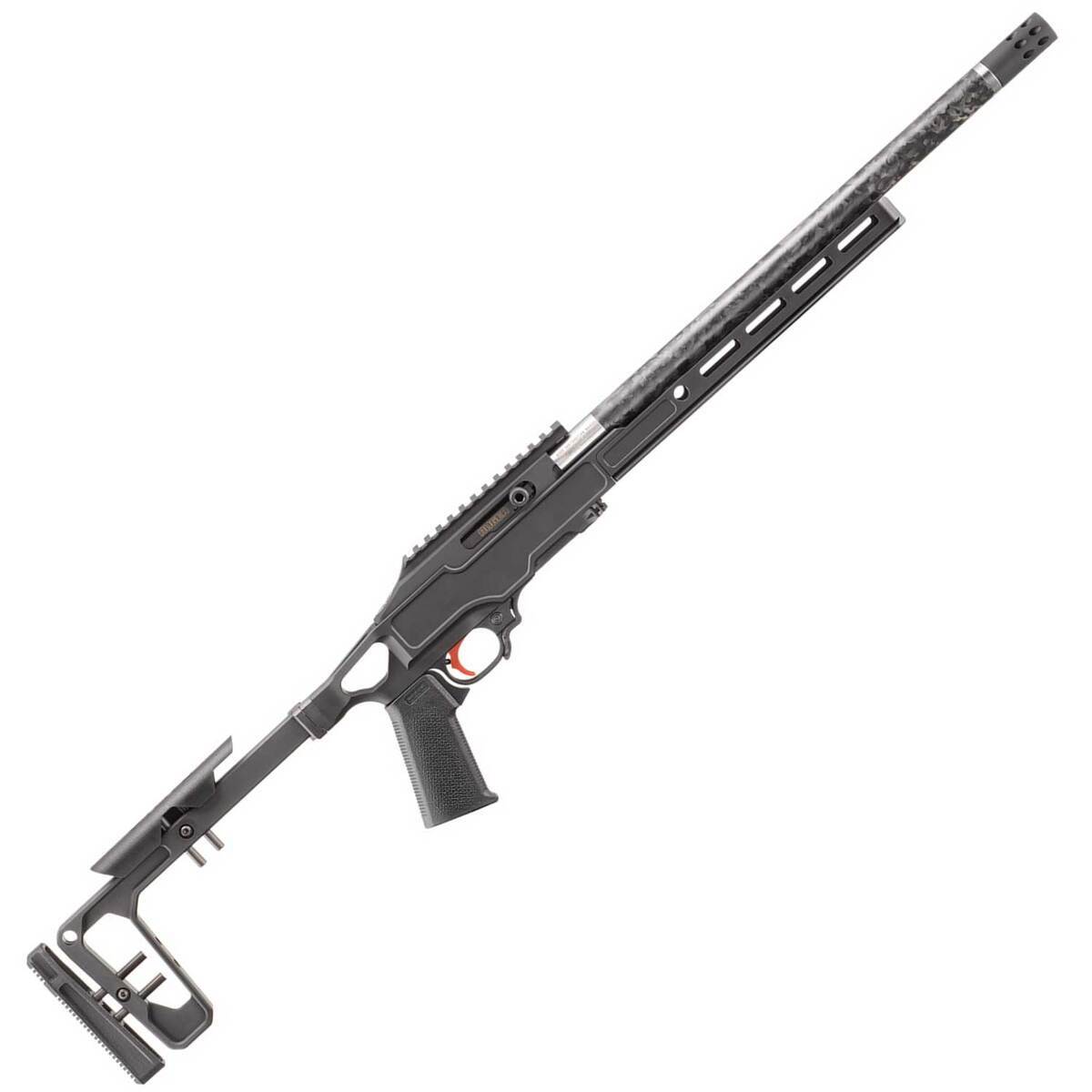 22 Competition Rifle Ruger 10/22 Competition 22 Long Rifle Black Anodized/Grey Birch Semi ...