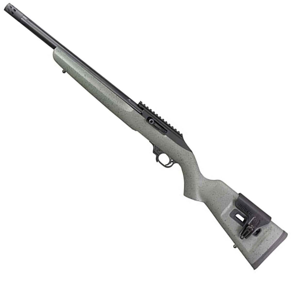 Ruger 10/22 Competition Custom Shop Speckled Black / Gray Laminate Semi Automatic Rifle - 22 Long Rifle - 16.12in - Gray Ruger 10/22 Competition Custom Shop Speckled Black / Gray Laminate Semi Automatic Rifle - 22 Long Rifle - 16.12in - Gray
