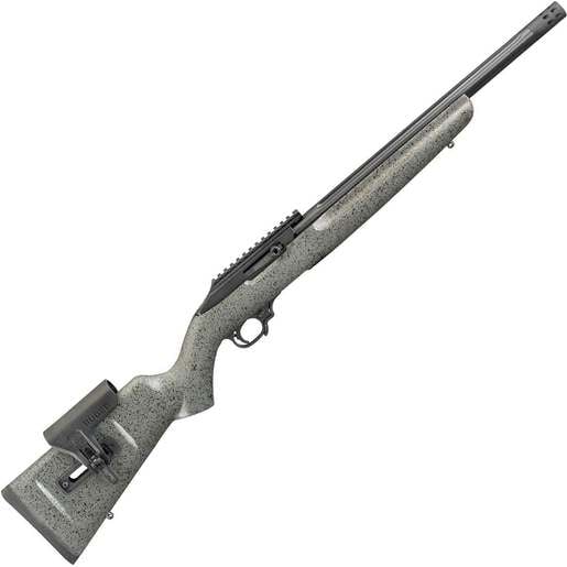 Ruger 10/22 Custom Shop Competition Model Black Semi Automatic Rifle -  22 Long Rifle - Gray Laminate/Speckled Black image