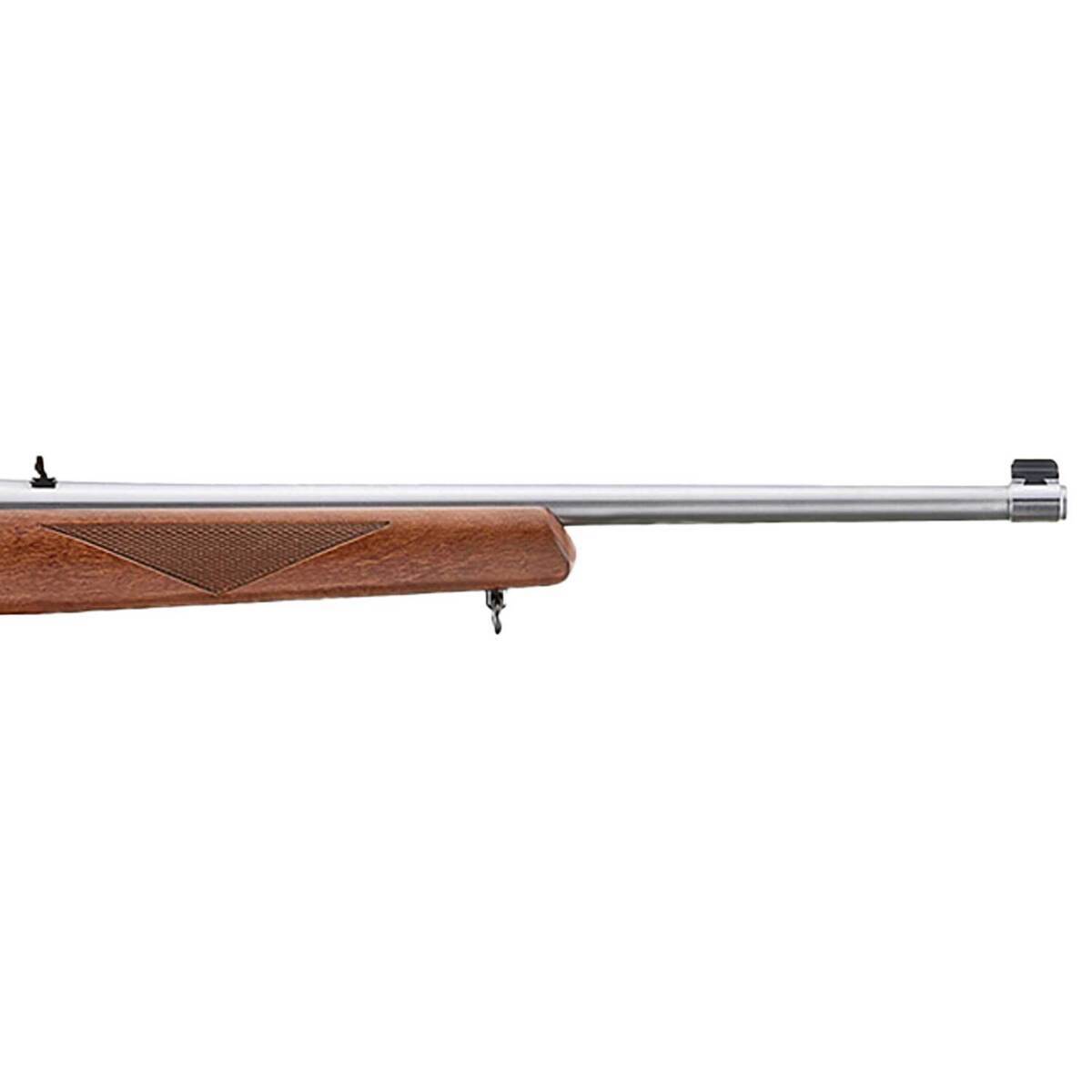 Ruger 10/22 Sporter 22 Long Rifle Satin Stainless Steel Semi Automatic Rifle - 18.5in - Brown Ruger 10/22 Sporter 22 Long Rifle Satin Stainless Steel Semi Automatic Rifle - 18.5in - Brown