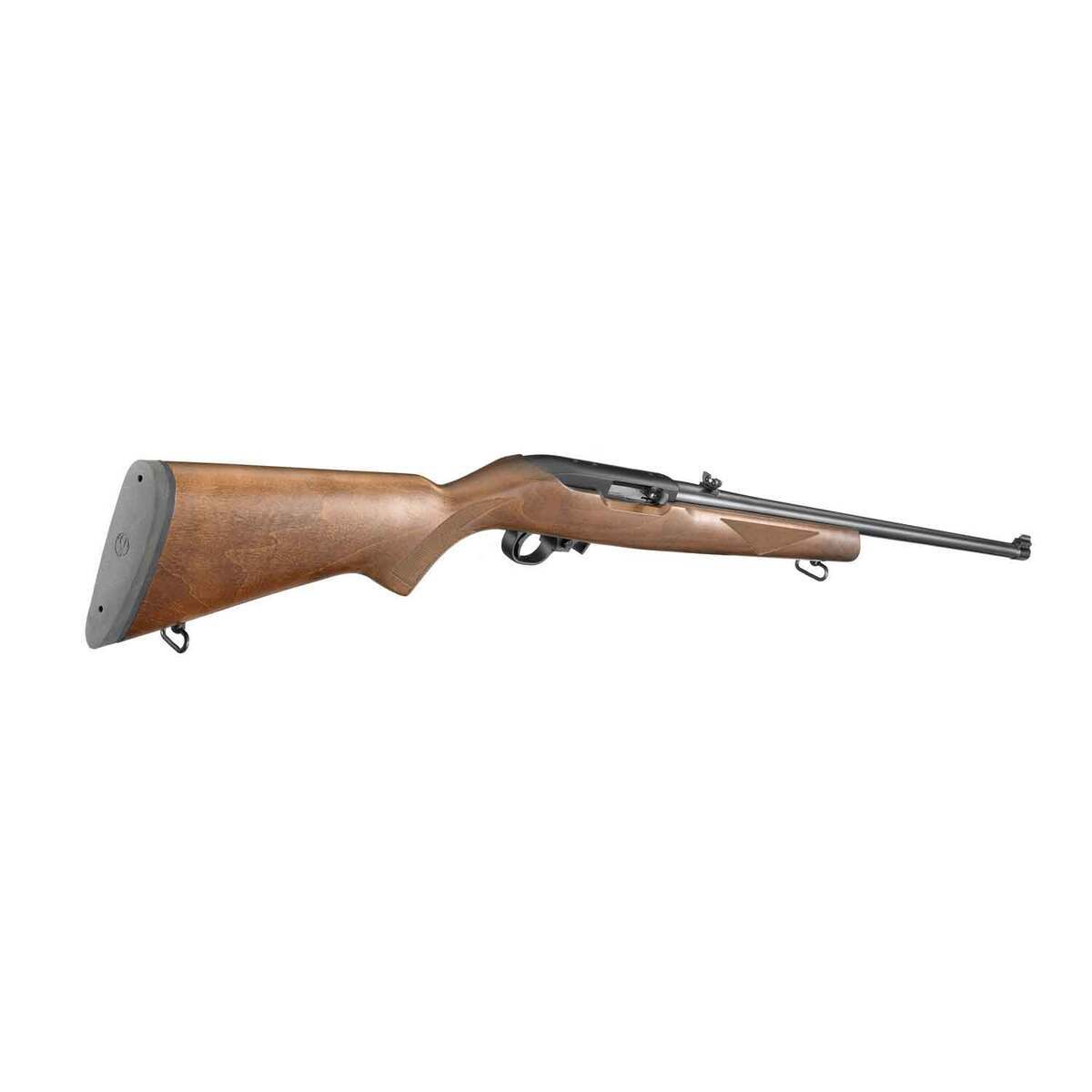 Ruger 10/22 Sporter Satin Black Semi Automatic Rifle - 22 Long Rifle - 22in - Brown Ruger 10/22 Sporter Satin Black Semi Automatic Rifle - 22 Long Rifle - 22in - Brown