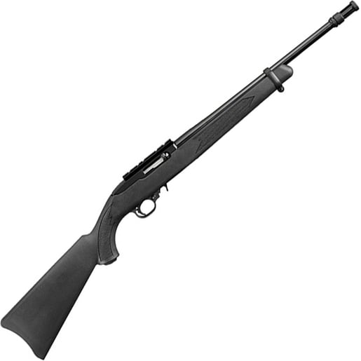 Ruger 10/22 Tactical Satin Black Semi Automatic Rifle - 22 Long Rifle - 10+1 Rounds - Black image