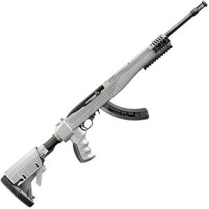 Ruger 10/22 Tactical 22 Long Rifle 16.12in Destroyer Gray/Blued Semi Automatic Modern Sporting Rifle - 25+1 Rounds