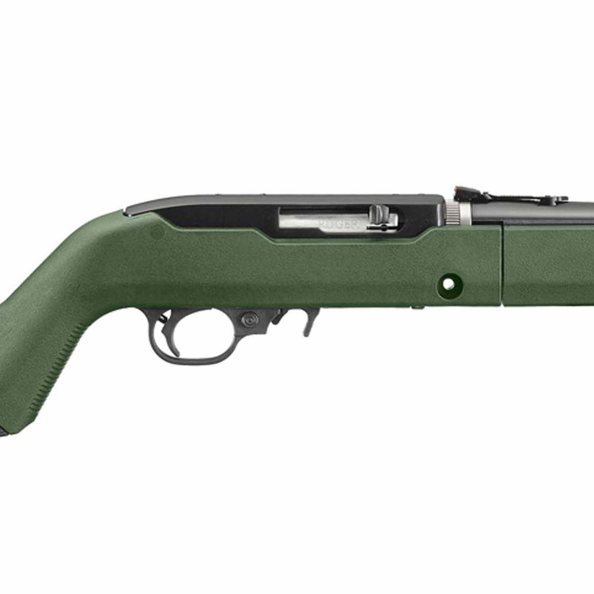 Ruger 10/22 Takedown Blued/OD Green Semi Automatic Rifle - 22 Long Rifle - OD Green Ruger 10/22 Takedown Blued/OD Green Semi Automatic Rifle - 22 Long Rifle - OD Green