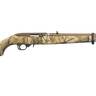Ruger 10/22 Takedown Burnt Bronze/Go Wild Camo Semi Automatic Rifle - 22 Long Rifle – 18.5in - Burnt Bronze