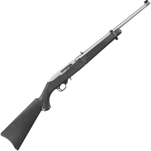 Ruger 10/22 Takedown 22 Long Rifle Matte Stainless Semi Automatic Rifle - 18.5in - Black image