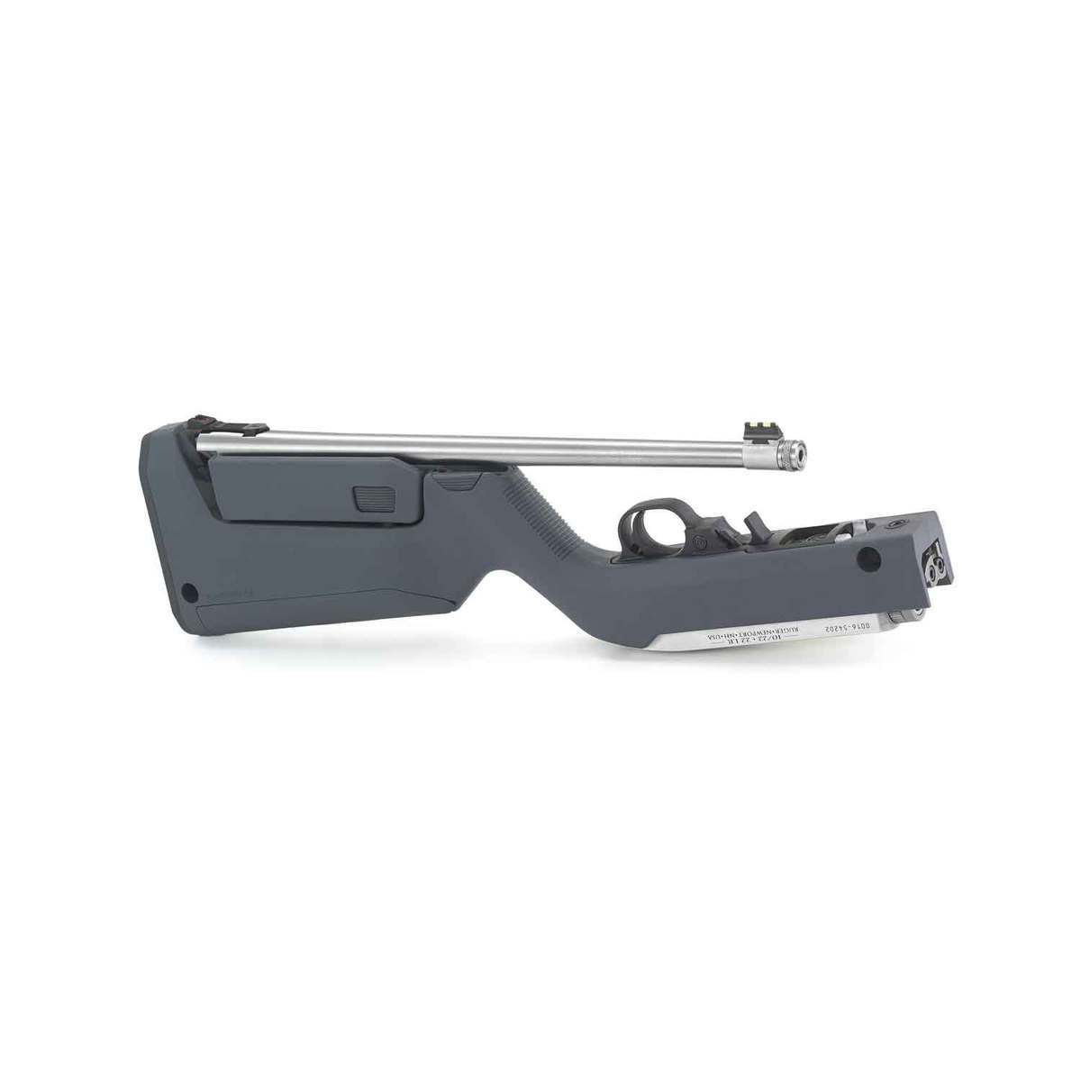 Ruger 10/22 Takedown Stainless/Gray Semi Automatic Rifle - 22 Long Rifle - 16in - Gray Ruger 10/22 Takedown Stainless/Gray Semi Automatic Rifle - 22 Long Rifle - 16in - Gray