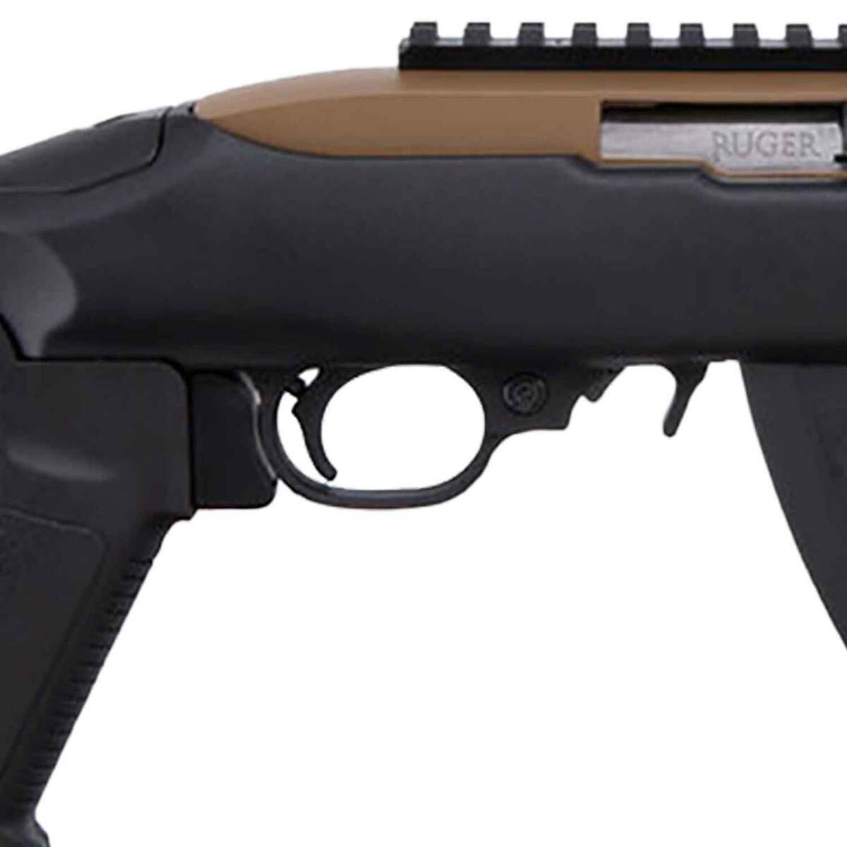 Ruger 22 Charger 22 Long Rifle 10in Cerakote FDE Modern Sporting Pistol - 15+1 Rounds Ruger 22 Charger 22 Long Rifle 10in Cerakote FDE Modern Sporting Pistol - 15+1 Rounds