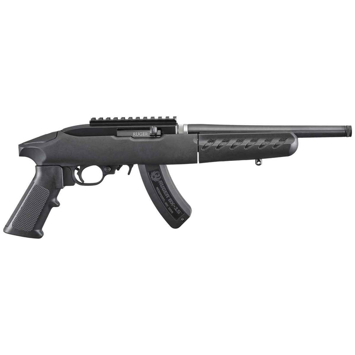 Ruger 22 Charger 22 Long Rifle 10in Black Modern Sporting Pistol - 15+1 Rounds Ruger 22 Charger 22 Long Rifle 10in Black Modern Sporting Pistol - 15+1 Rounds