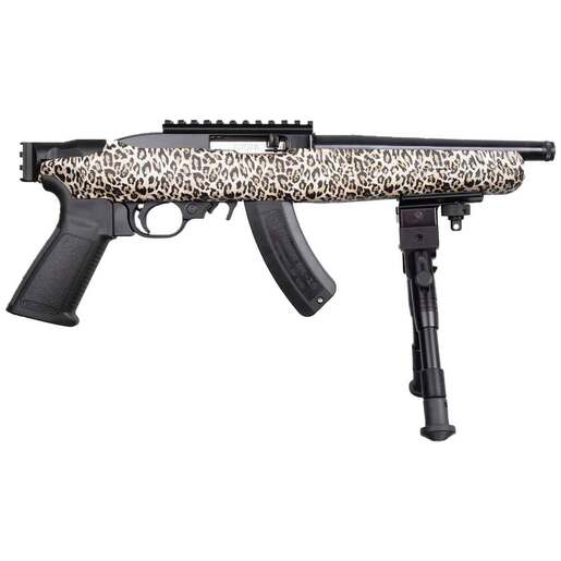 Ruger 22 Charger Lite 22 Long Rifle 8in Leopard Modern Sporting Pistol - 15+1 Rounds image