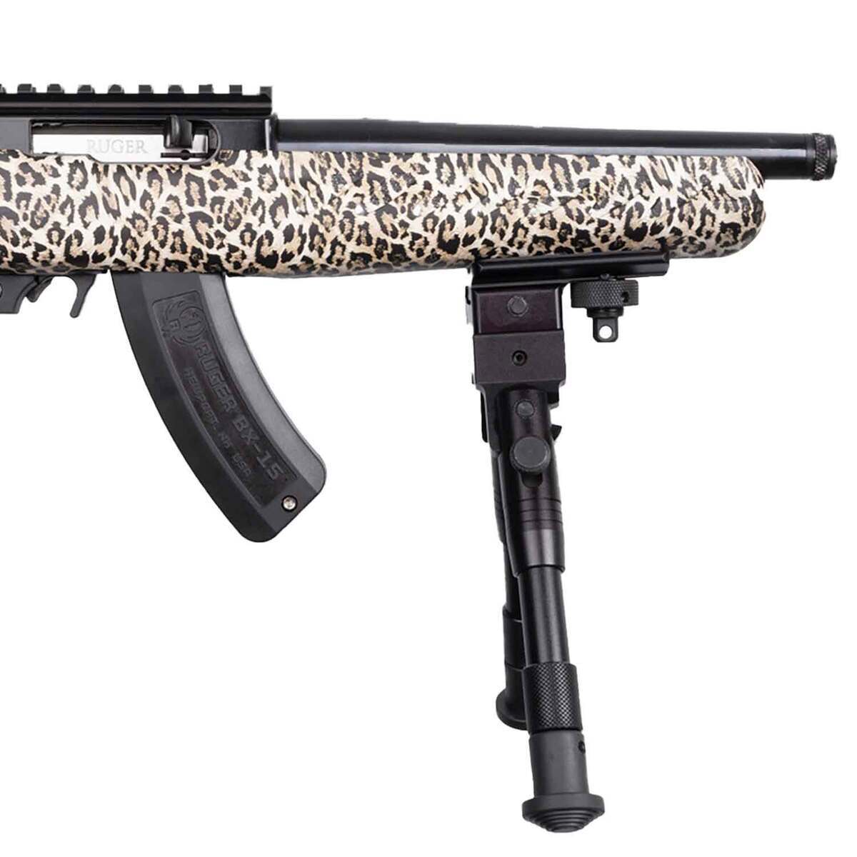 Ruger 22 Charger Lite 22 Long Rifle 8in Leopard Modern Sporting Pistol ...