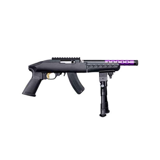 Ruger 22 Charger Takedown Lite 22 Long Rifle 10in Matte Black/Purple Modern Sporting Pistol - 15+1 Rounds image