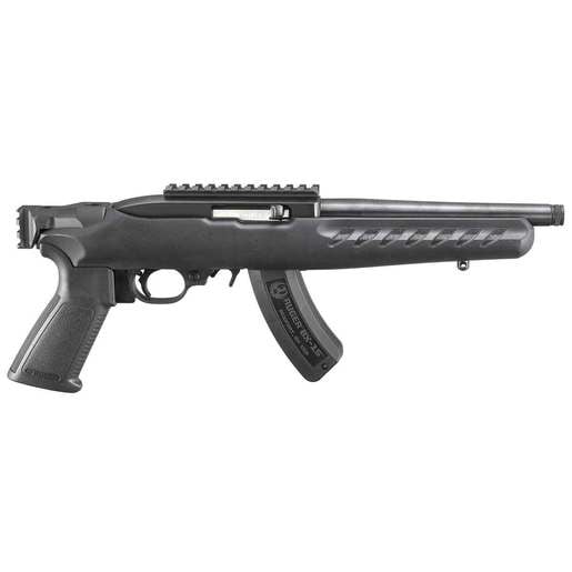 Ruger 22 Charger Threaded Barrel 22 Long Rifle 8in Black Modern Sporting Pistol - 15+1 Rounds image