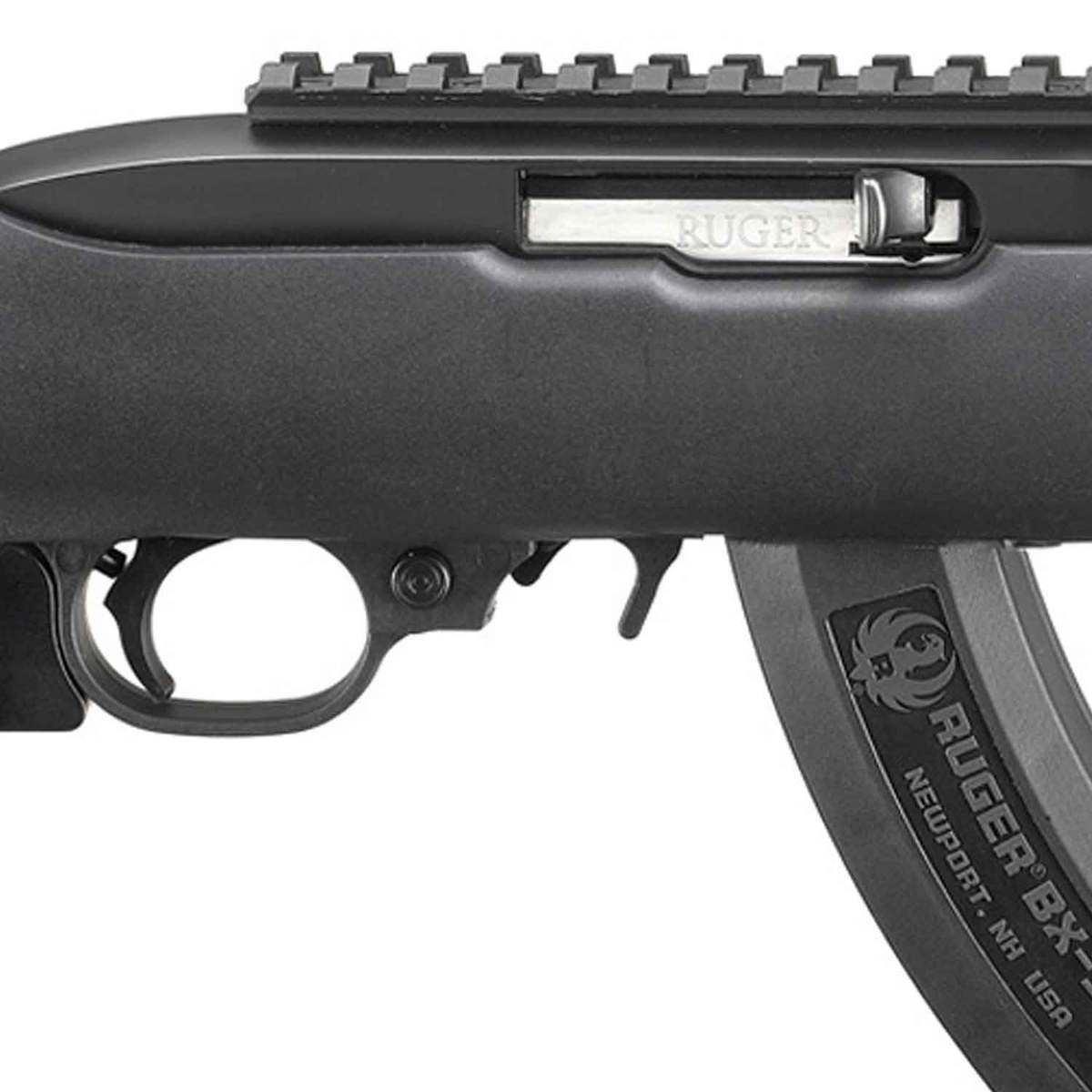 Ruger 22 Charger Threaded Barrel 22 Long Rifle 8in Black Pistol - 15+1 ...