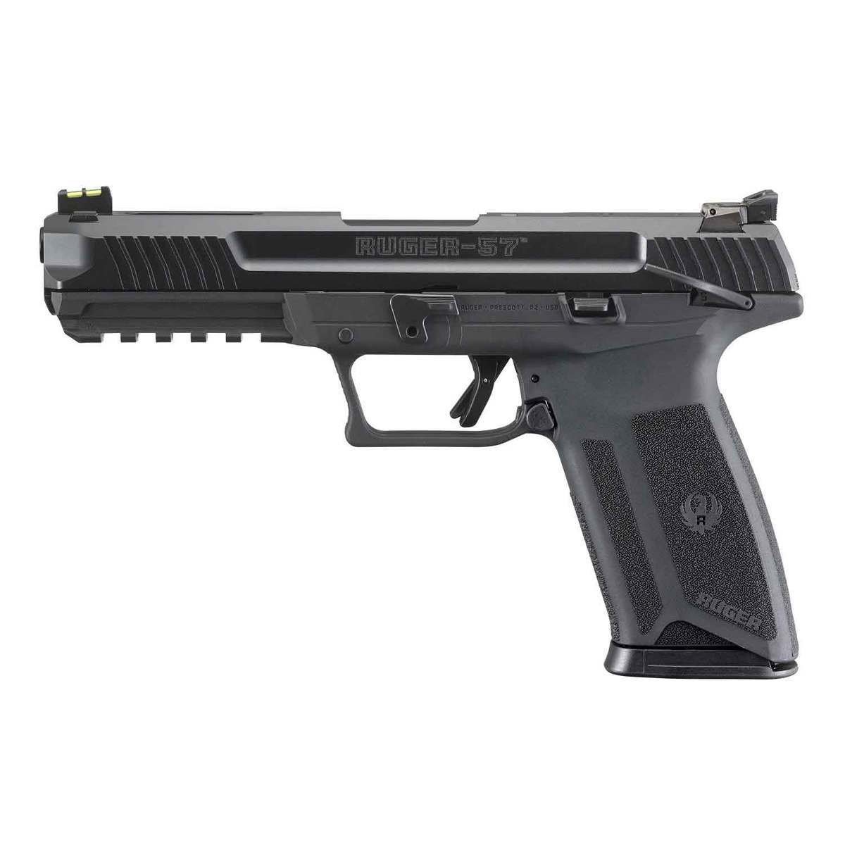 Ruger 57 5.7x28mm 4.94in Black Nitride Pistol - 20+1 Rounds Ruger 57 5.7x28mm 4.94in Black Nitride Pistol - 20+1 Rounds