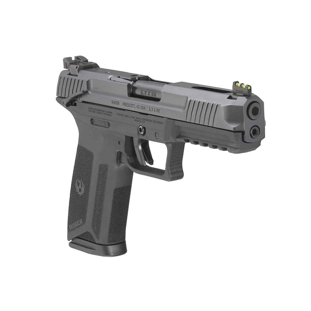 Ruger 57 5.7x28mm 4.94in Black Nitride Pistol - 20+1 Rounds Ruger 57 5.7x28mm 4.94in Black Nitride Pistol - 20+1 Rounds