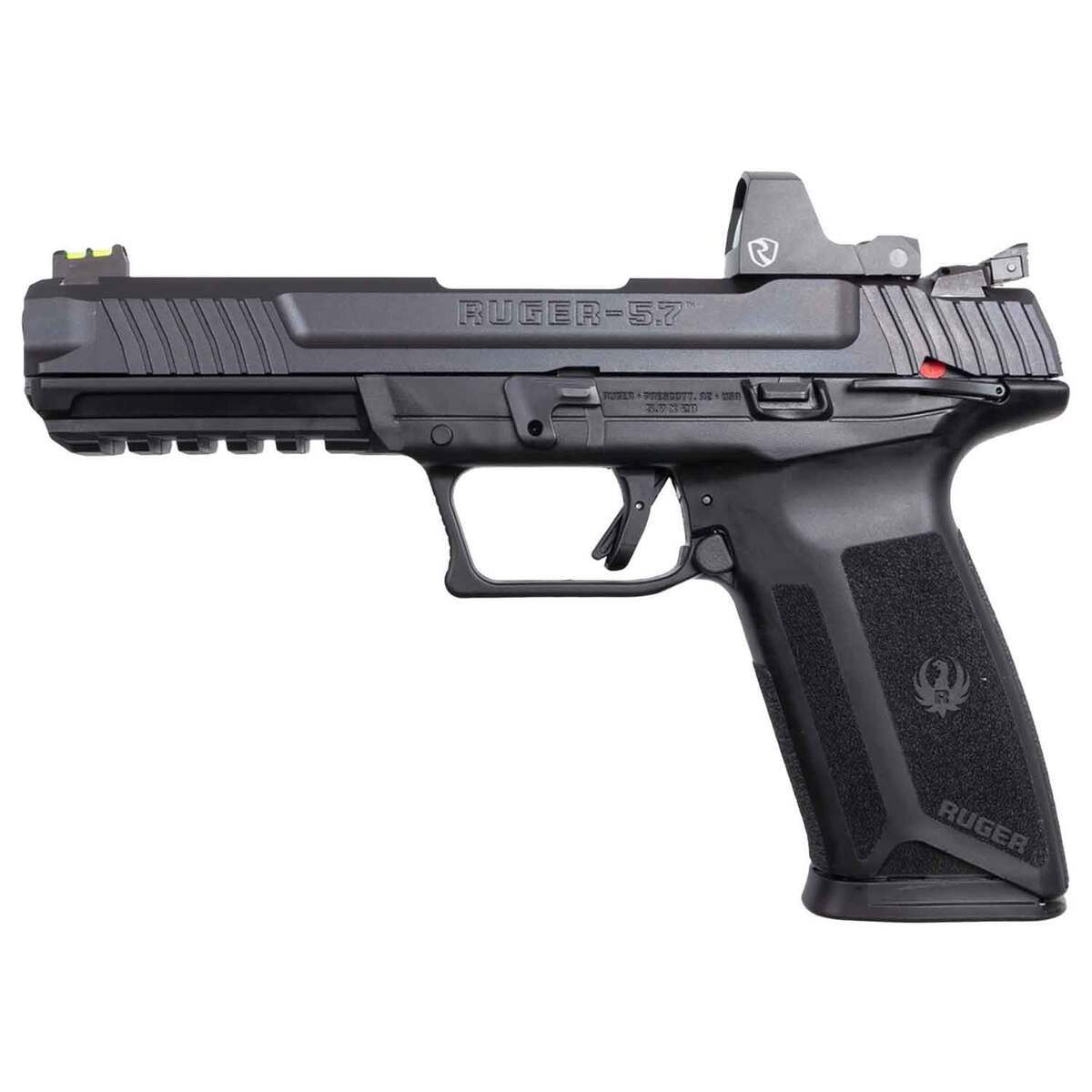 Ruger 57 5.7x28mm 4.94in Black Pistol - 20+1 Rounds - Black Ruger 57 5.7x28mm 4.94in Black Pistol - 20+1 Rounds - Black