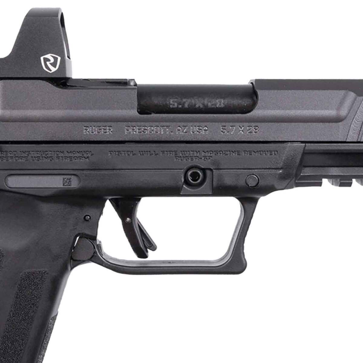 Ruger 57 5.7x28mm 4.94in Black Pistol - 20+1 Rounds - Black Ruger 57 5.7x28mm 4.94in Black Pistol - 20+1 Rounds - Black