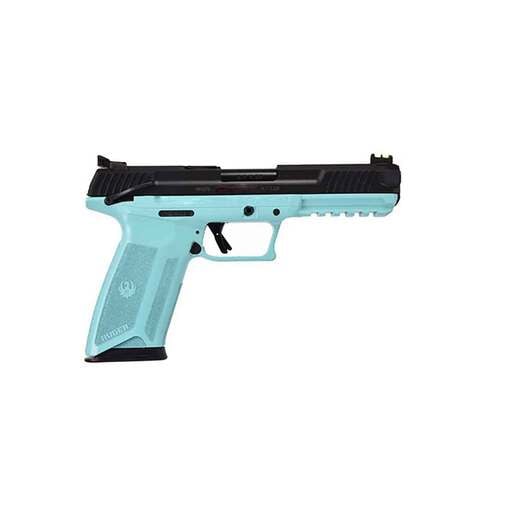 Ruger 57 5.7x28mm 4.94in Turquoise Pistol - 20+1 Rounds - Blue image